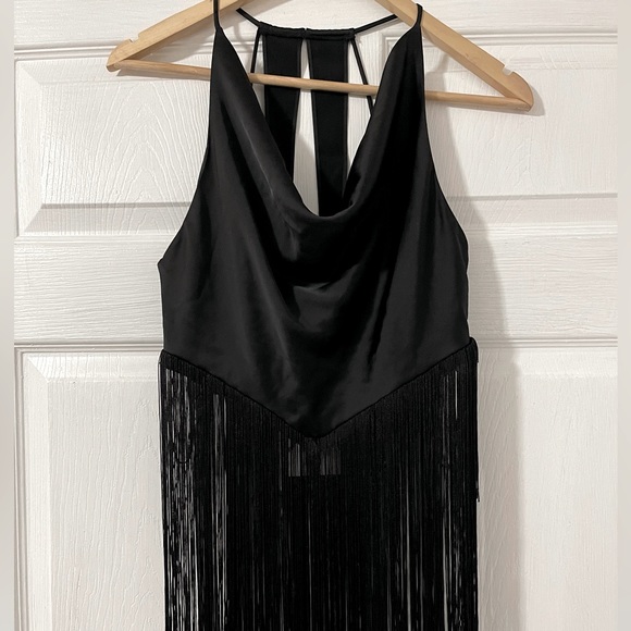 BLOGGERS FAVE ZARA FRINGED TOP - Picture 8 of 10